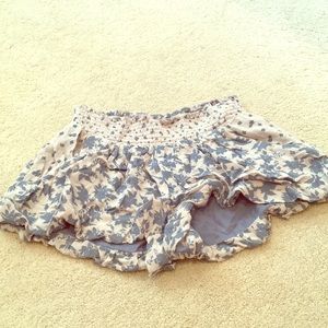 Free People Floral Shorts